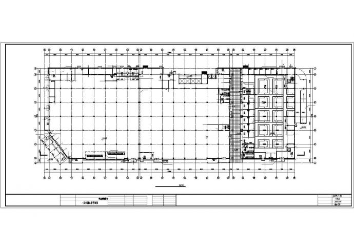 [上海]某购物中心商场大楼空调设计cad平面施工图（含暖通设计说明）_图1