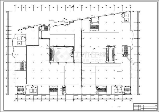 某建材商场电气设计施工图-图一