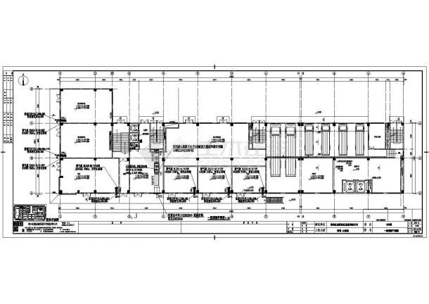 某高档住宅小区地下一层地上四层框架结构后勤用房暖通设计cad全套施工图（ 含设计说明）-图二