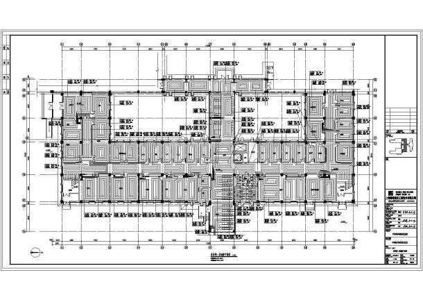 暖施12-医技楼一层地暖平面图.-图一