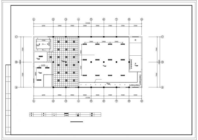 某地区综合楼建筑电气施工CAD图纸_图1