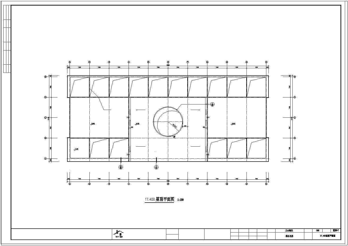 某地综合用房建筑设计CAD施工图纸