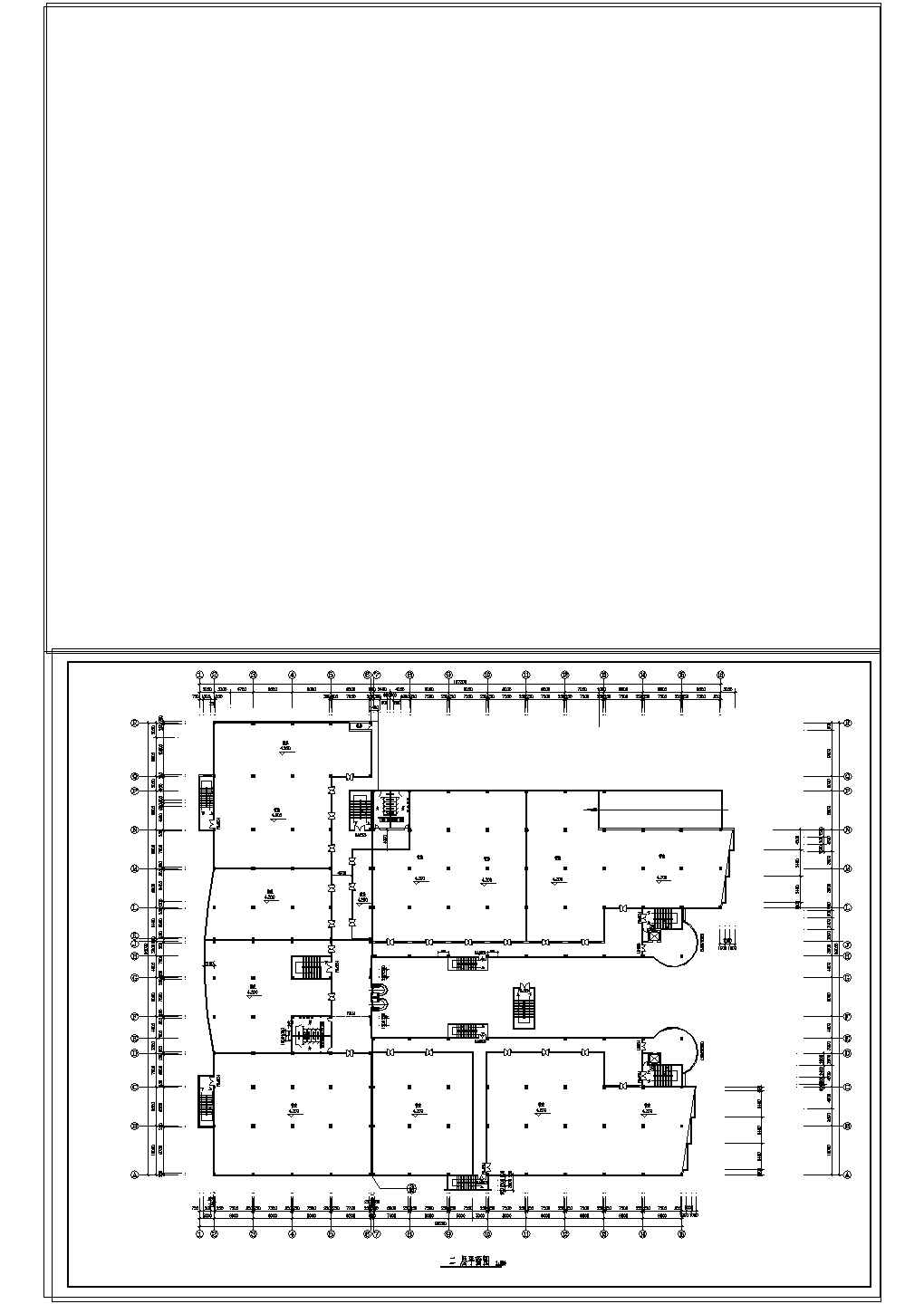 商业广场设计CAD建筑图
