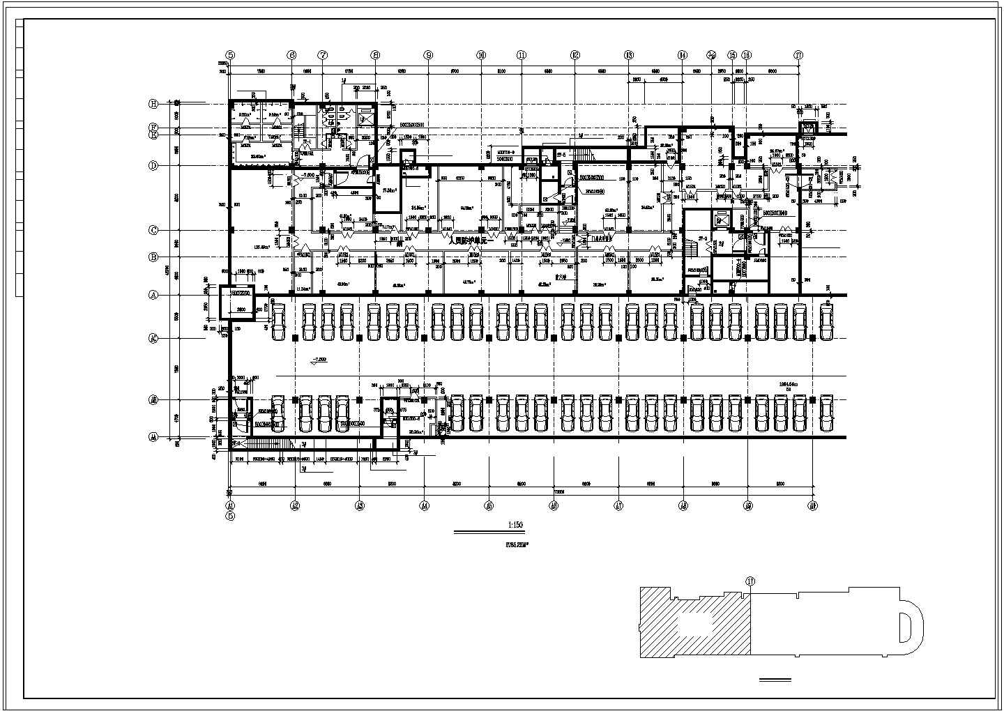 某商业楼全套建筑CAD施工图