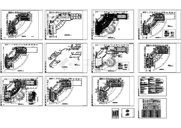 天津某超市暖通空调及采暖设计cad施工图纸-图二
