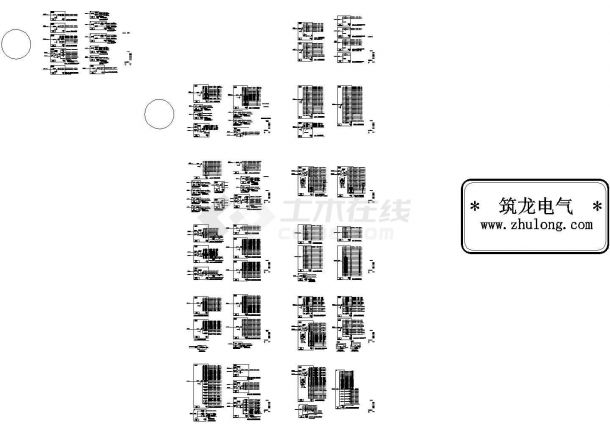 温州某23层电信大楼全套电气施工图-图一