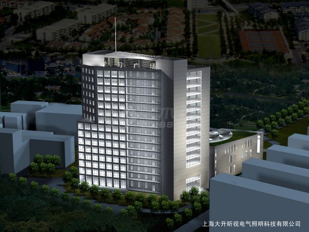 上海电视大学建筑方案文本-图二