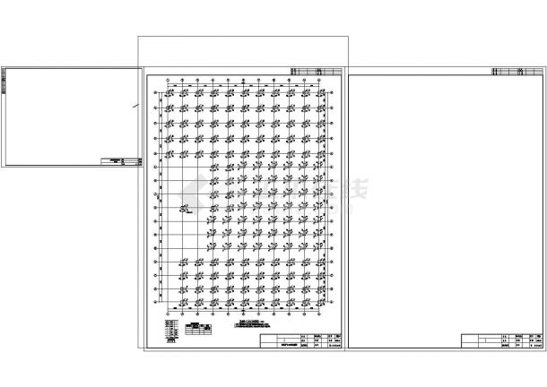 【南京】某商场钢结构框架结构施工CAD图全套-图二