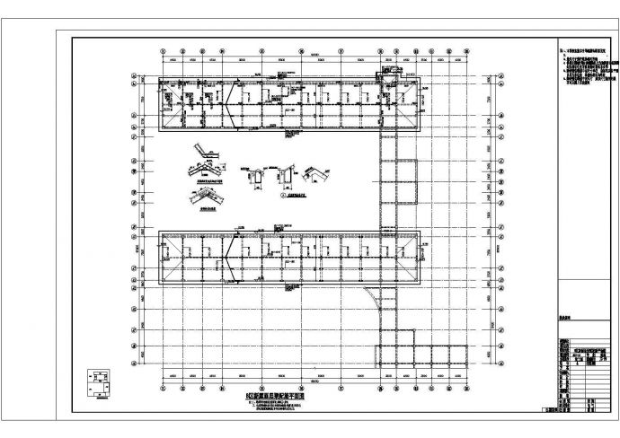 [南京]小学改扩建加固改造结构设计cad施工图_图1