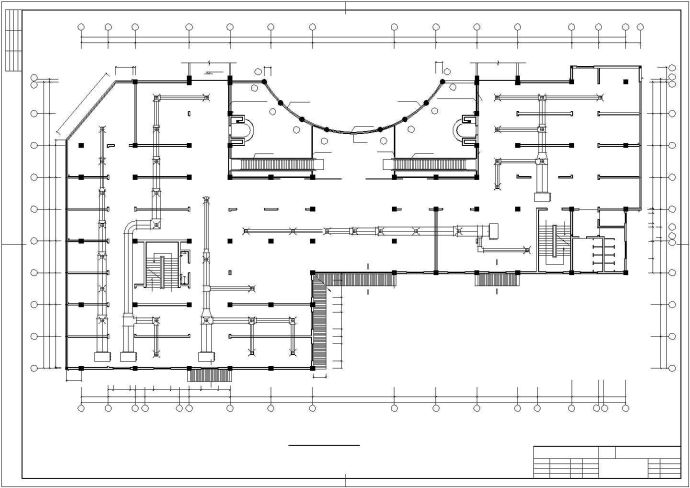 【某地】商场中央空调设计CAD图纸_图1