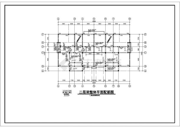 某地区村民住宅通用建筑详细设计施工方案CAD图纸-图二