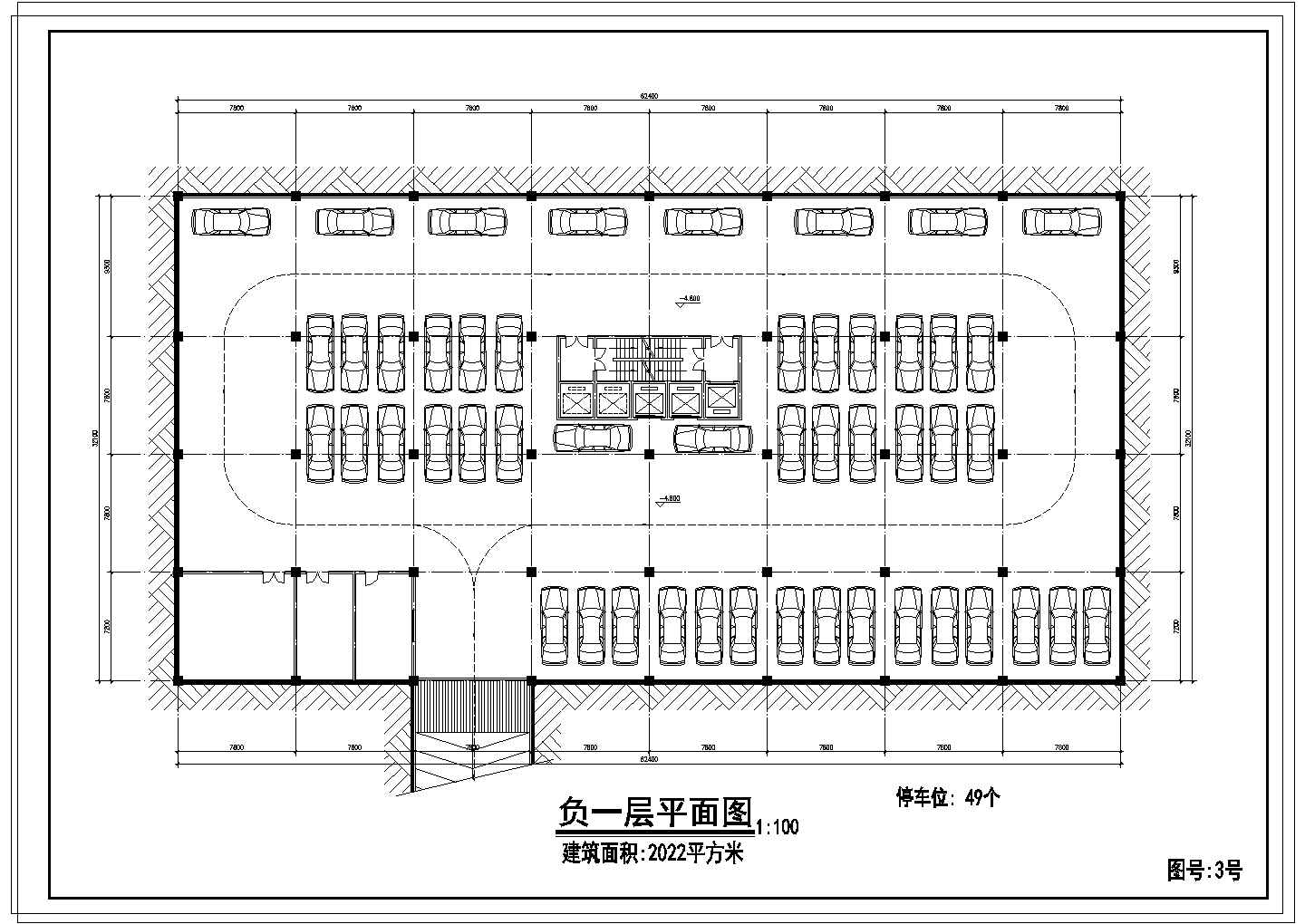 重庆佳乐大厦设计cad方案图