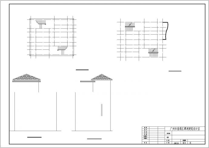 某地区出租自住混合楼建筑详细设计施工方案CAD图纸_图1