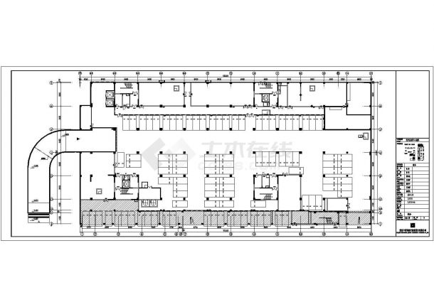 山东9层商场电气设计施工图，共九十八张-图一