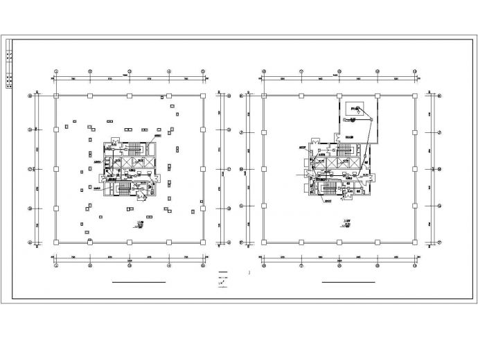 [内蒙古]综合商业楼强弱电施工图42张（商场 公寓 写字楼）_图1