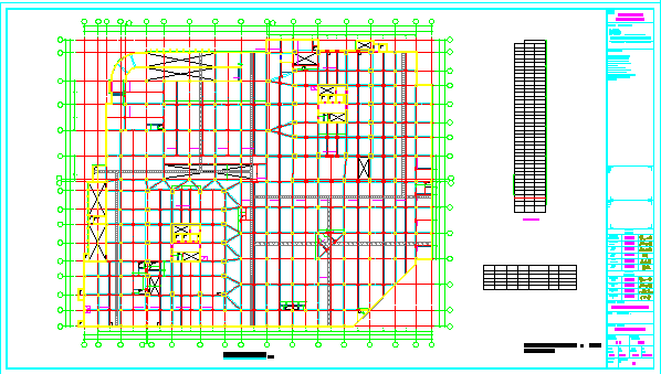 某大型商业楼的建筑布置CAD详图_图1