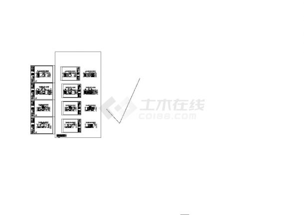 杭州亚厦——半岛样板房室内家装设计cad图纸（整理）-图一