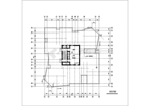 某地区高层点式住宅楼建筑设计施工详细方案CAD图纸-图一
