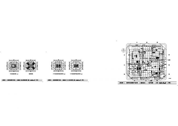 12340平米28层世纪购物广场设计建筑施工cad图纸_图1