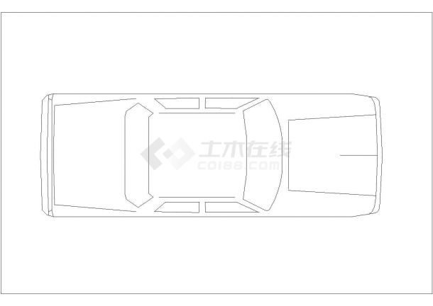 经典汽车飞机设计cad图例素材图库（甲级院设计，种类全）-图一