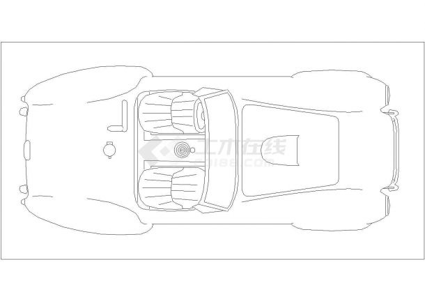 经典汽车飞机设计cad图例素材图库（甲级院设计，种类全）-图二
