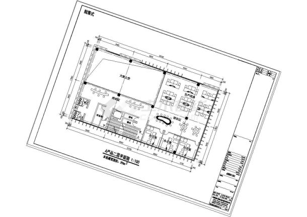 金陵松江现代产业园-单体平面-图二