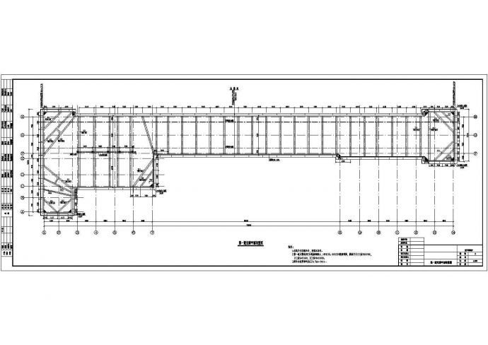 [广东]地铁车站深基坑开挖支撑布置设计图（钢支撑）cad图纸_图1