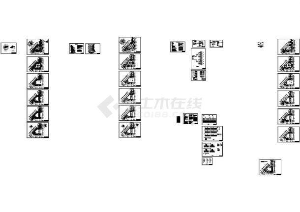 某六层教学楼全套电气设计施工图-图一