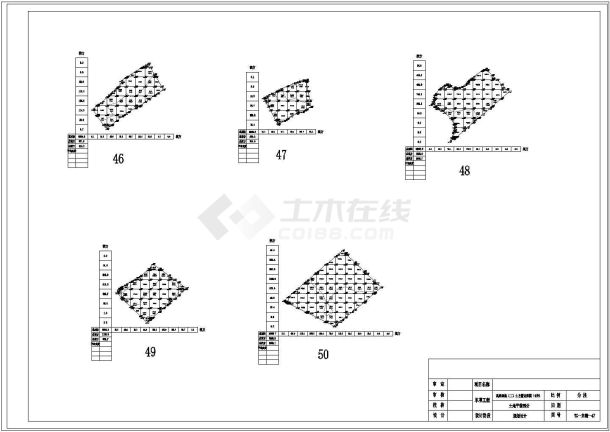 [江西]农田土地整治工程cad施工图纸-图二