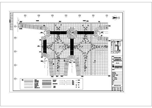 大型机场航灯分块设计CAD详细参考图-图二