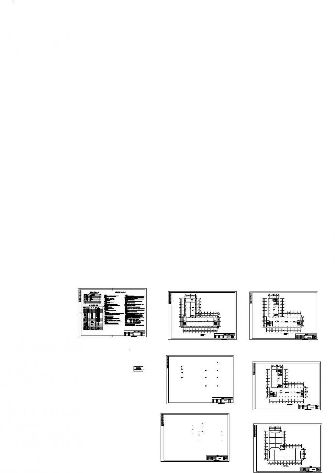 三层商店给排水CAD设计施工图_图1