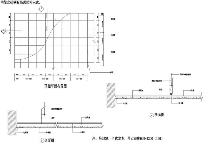 经典新品硅钙板吊顶精美设计_图1