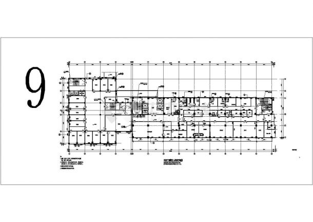 【苏州】某三甲医院二十层住院楼全套建筑施工cad图-图一