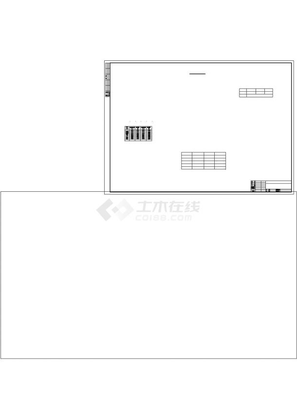 【苏州】某商业广场空调管线设计全套cad施工图纸(含总平面图)-图一