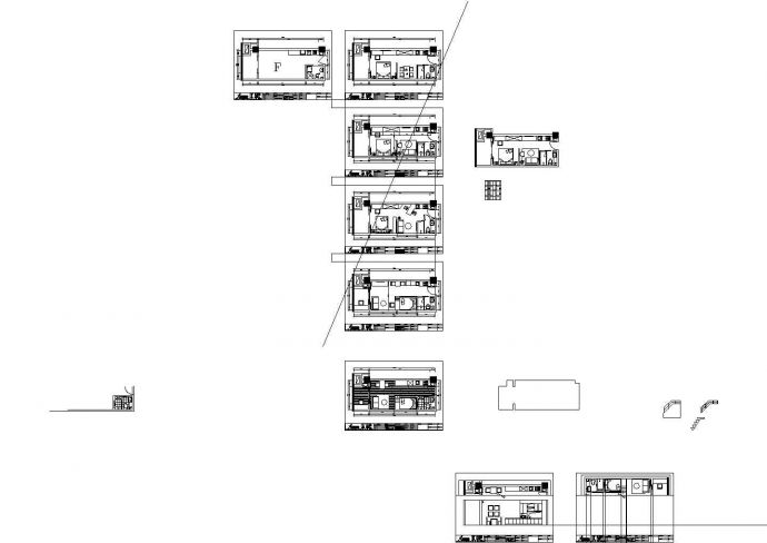 现代简约萧氏设计--苏州恒润后街MOHO公寓B户型&C户型cad施工图设计_图1