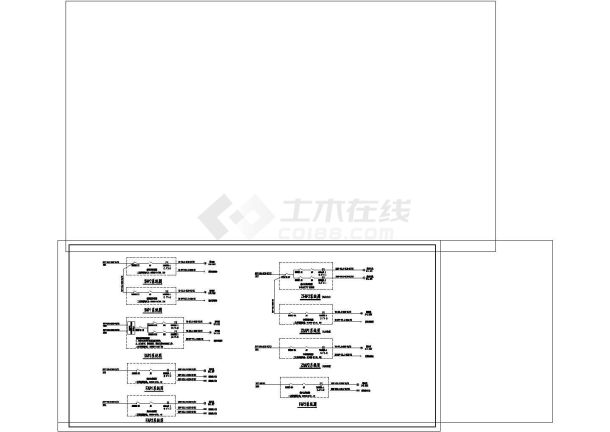 人防施工图cad-图一