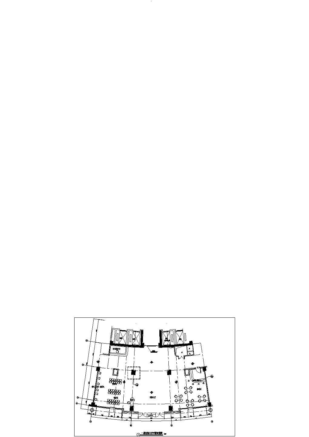 046一层住院大厅平面布置图大样图