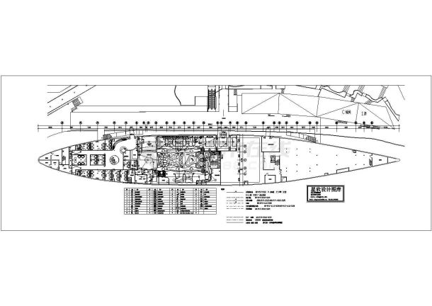 豪华游轮照明平面及火灾报警图CAD图纸-图二