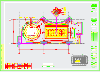  CAD construction drawing for decoration design of luxury rooms in the hotel - Figure 2