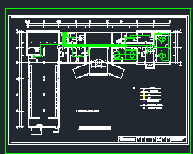 网络布线图cad图纸-图一
