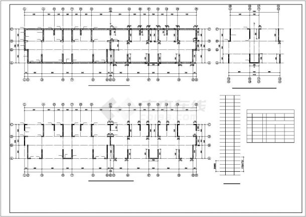 8200平米18层剪力墙结构住宅楼全套结构设计CAD图纸-图一