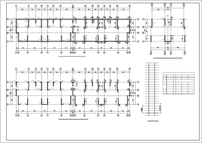 8200平米18层剪力墙结构住宅楼全套结构设计CAD图纸_图1