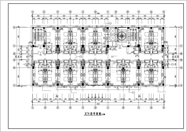 详细的一套多层宾馆建筑图（带效果图）-图二