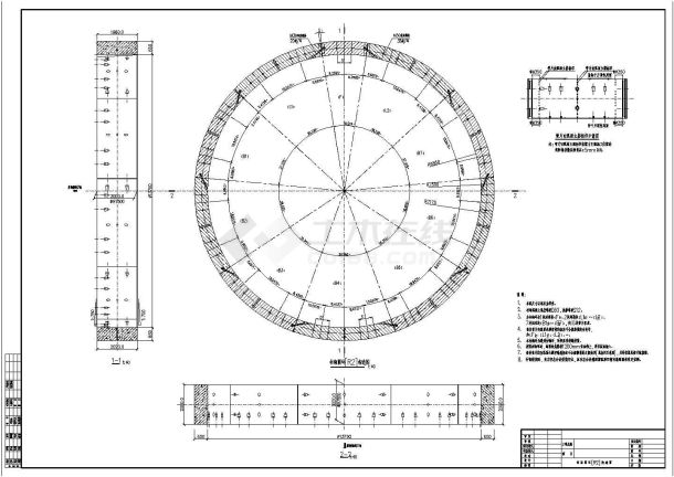 地铁区间盾构管片通用图纸（cad版本）-图一