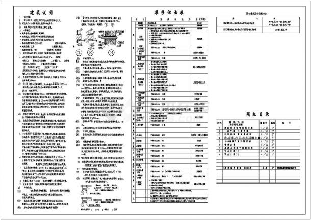 深圳某三层框架结构别墅设计cad全套建施图（含设计说明）-图一