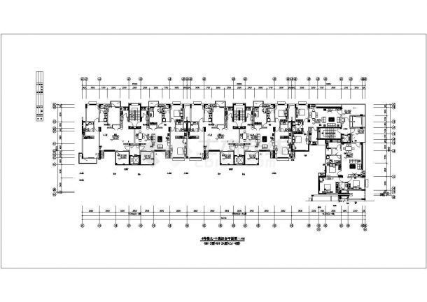 高层复式住宅全套建筑设计方案图-图二