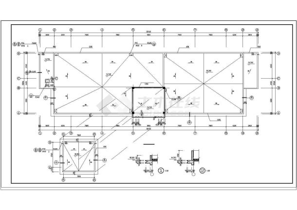 某工厂综合楼建筑设计施工图扩出图-图一