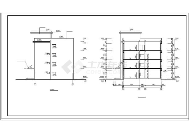 某工厂综合楼建筑设计施工图扩出图-图二