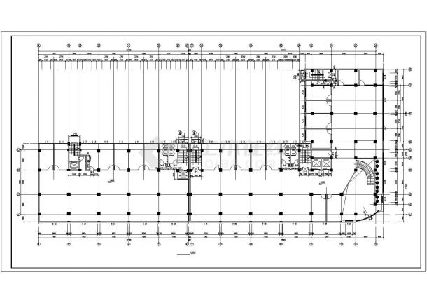 某地区十三層綜合樓建筑cad设计施工图-图二