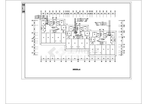 小高层住宅电气图纸CAD-图二